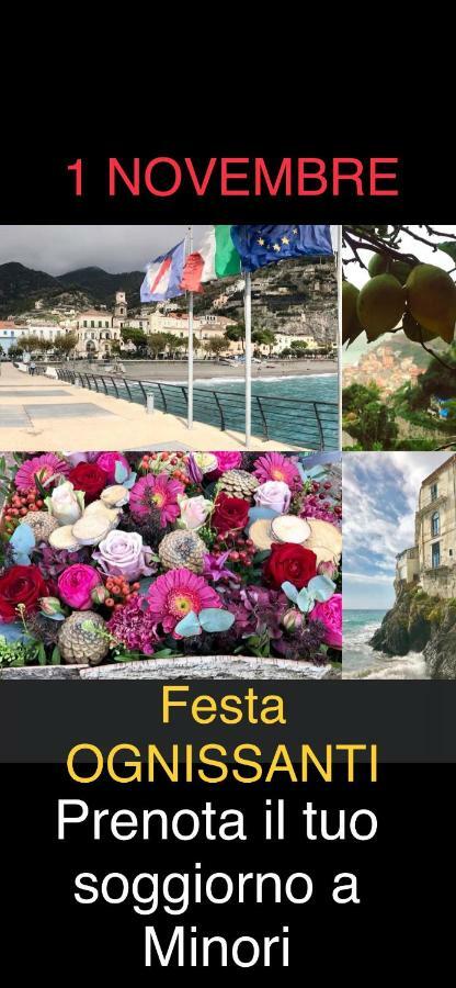 La Casetta Di Zia Cuccu Minori Eksteriør billede